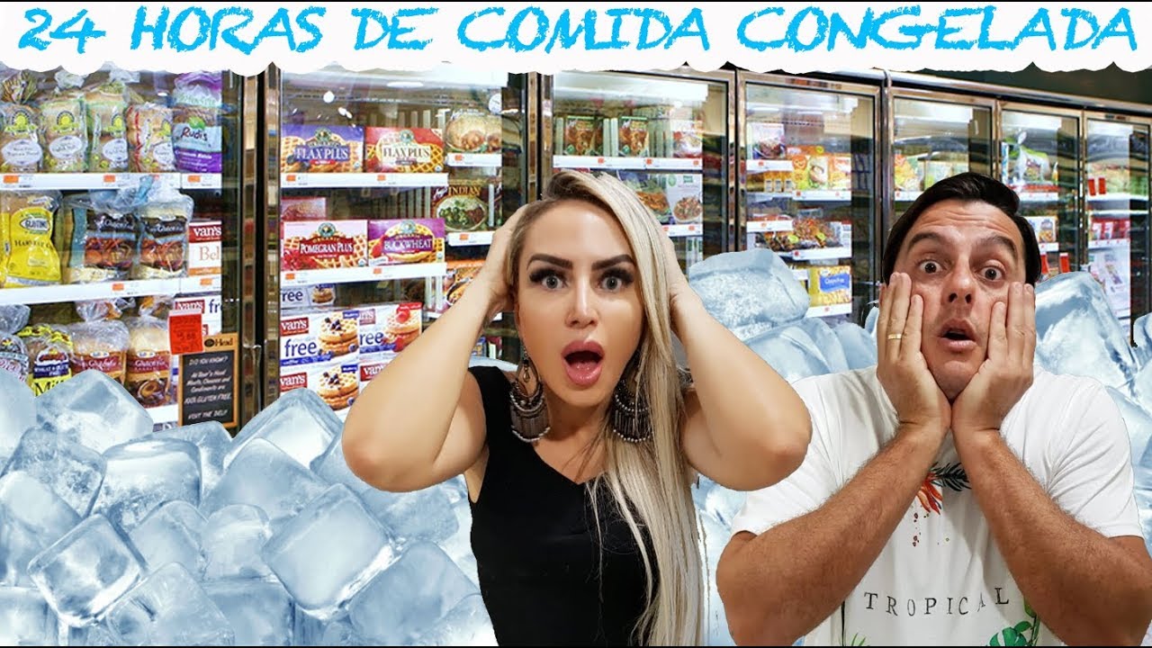 24 HORAS COMENDO COMIDA CONGELADA