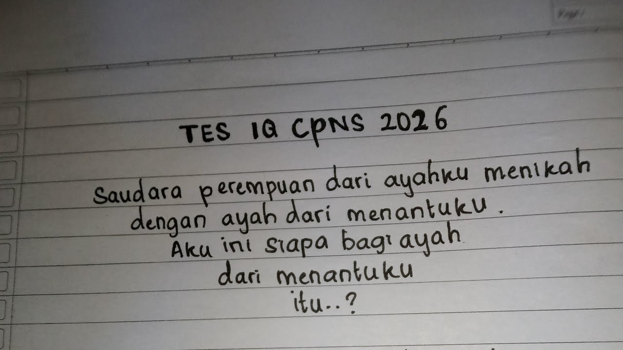 TES IQ CPNS 2026