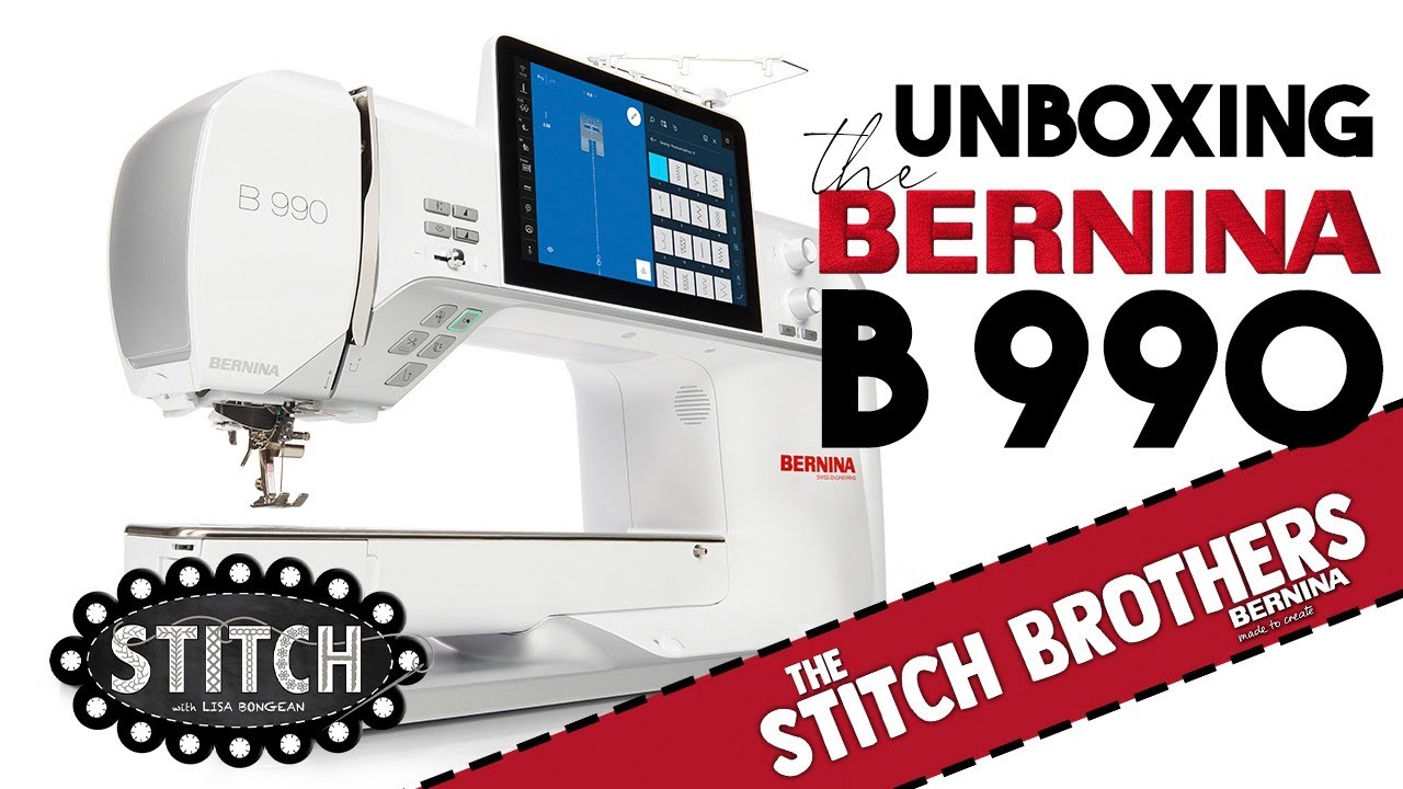 Unboxing The Bernina B 990 | The Stitch Brothers | Primitive Gatherings