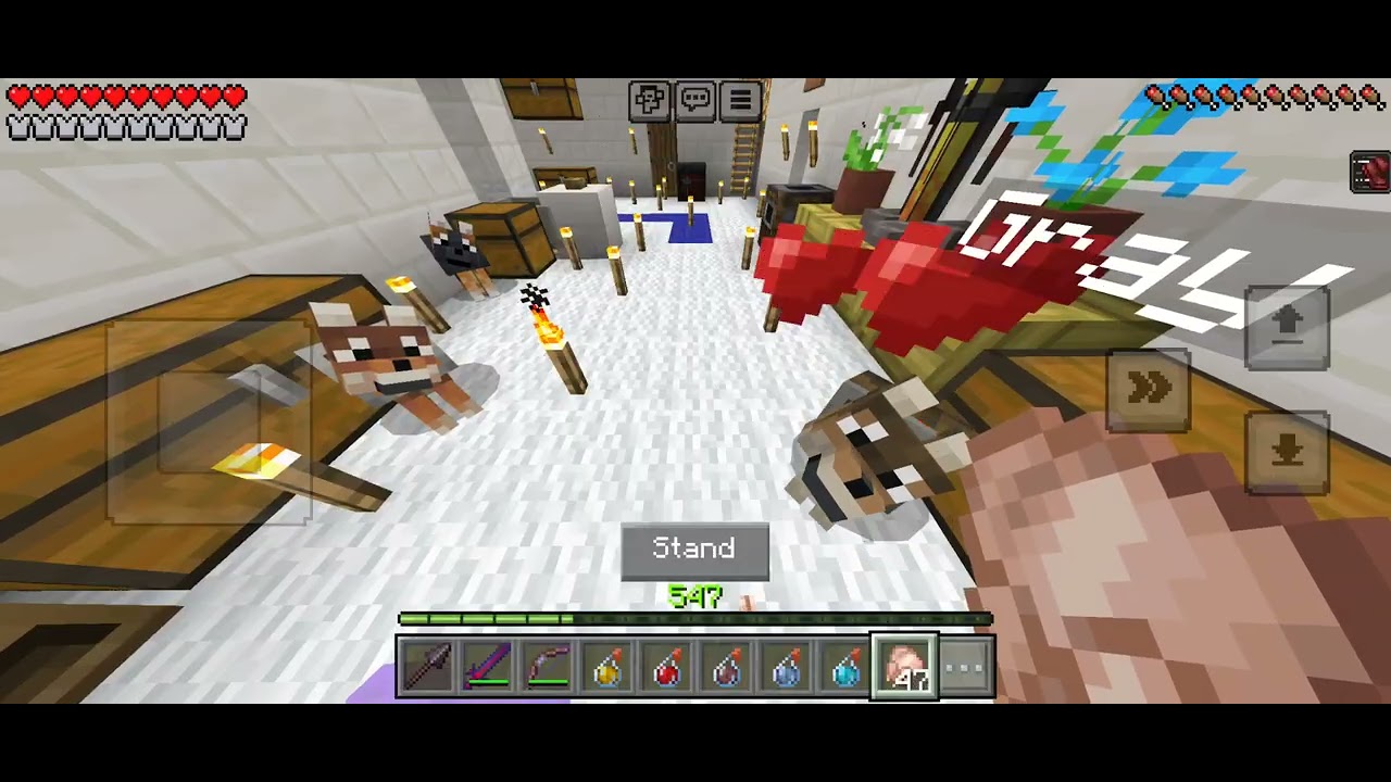 This is new. I need to start building more so there can be fewer monsters. 