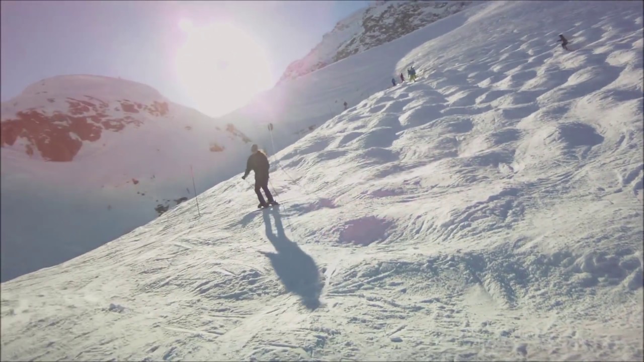 La Plagne - Le dérochoir