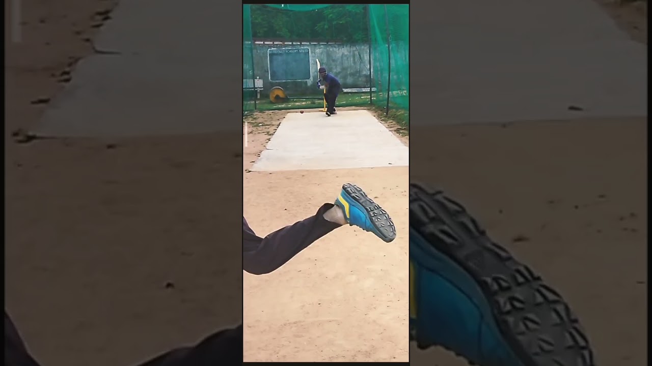 #ipl #song #cricket Gaurav plays straight drive sidearm session #cricket1st