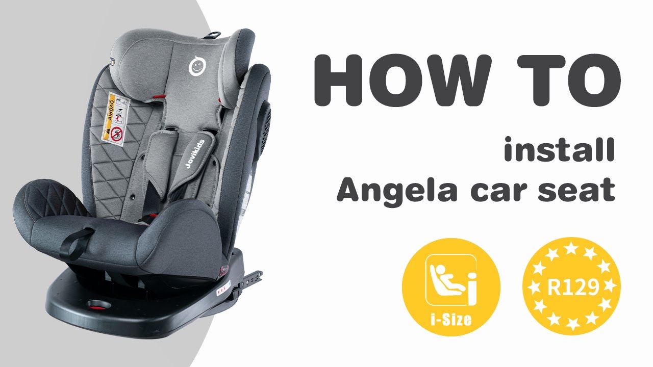 How to install JOVIKIDS ANGELA Car Seat -WD002 Installation Video #carseat #jovikids #howto