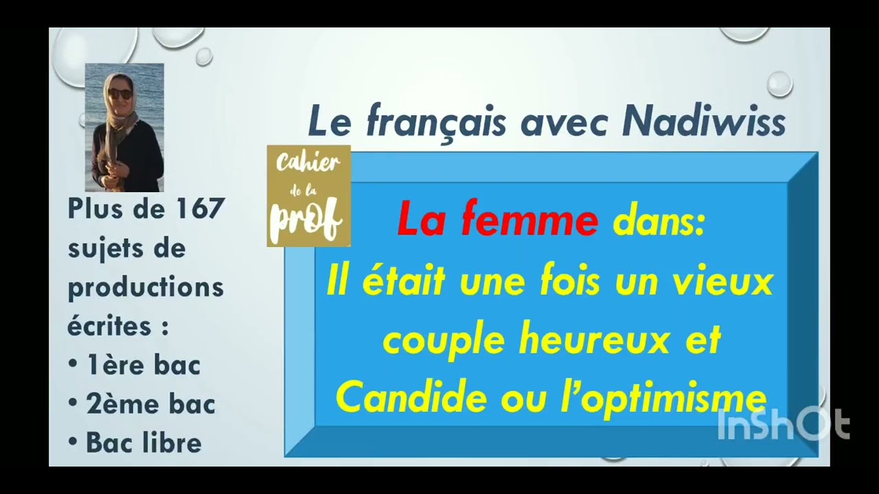 La femme et le travail : Candide ou l'optimisme/Il était une fois un vieux couple heureux