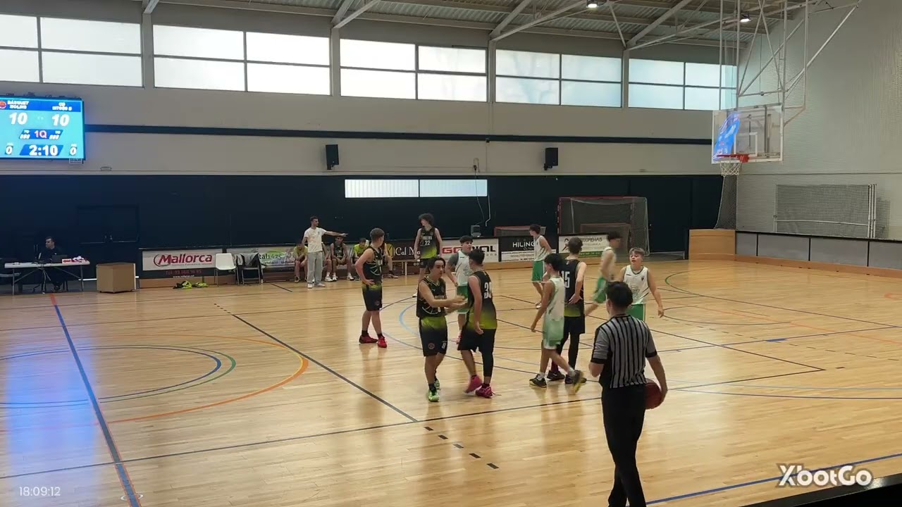 Round 5 vs Basquet Molins (1st Half L 53-61)