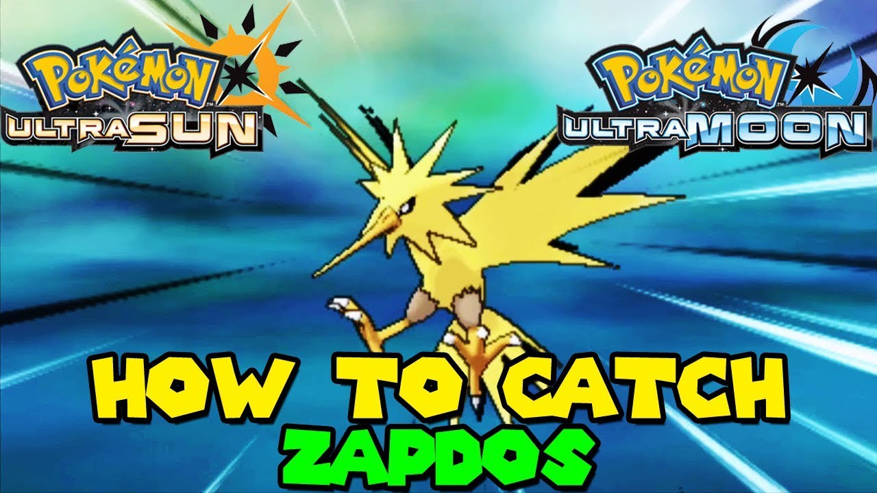 How to catch ZAPDOS in Pokemon Ultra Sun & Ultra Moon