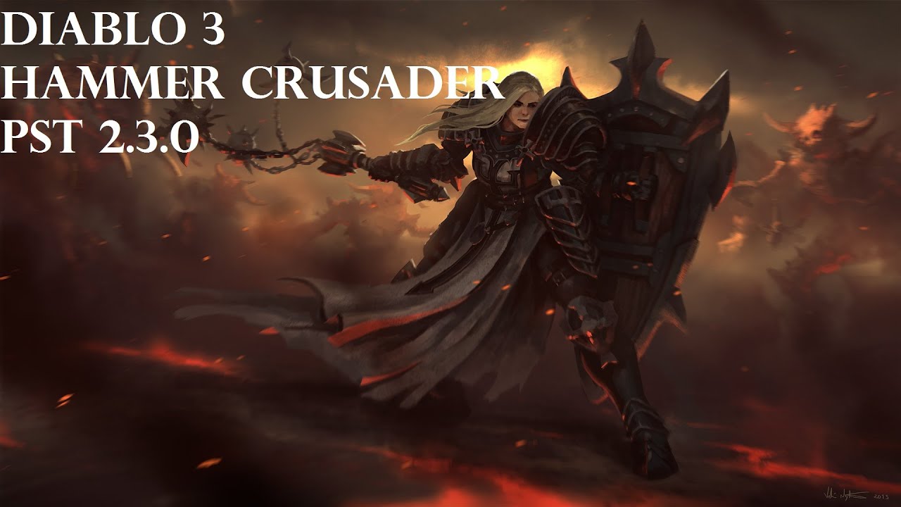 Diablo 3 RoS - The Hammerdin Crusader Gameplay (PST 2.3.0)