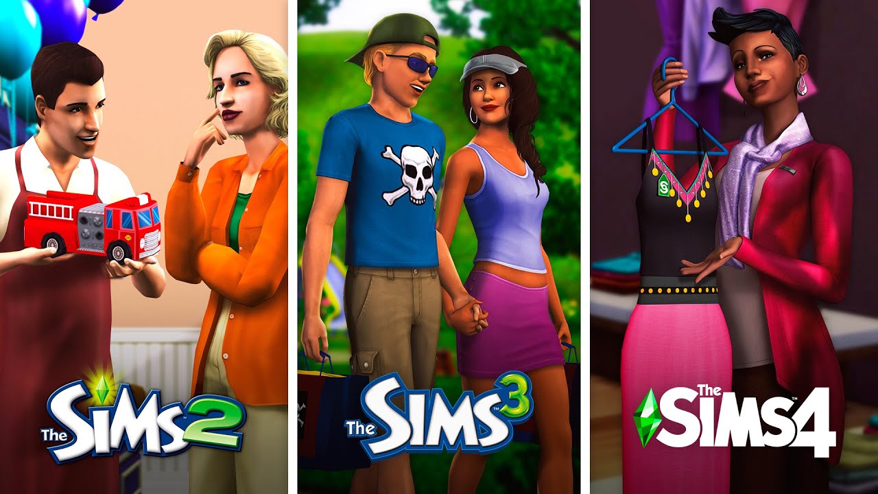Магазины (Бизнес) в The Sims / Сравнение 3 частей