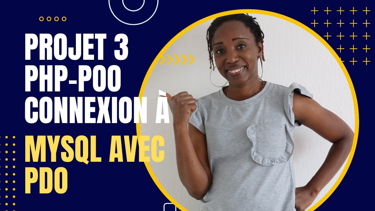 PHP- POO  connecter, insérer, récupérer des données dans une base de données MYSQL avec PDO 1/4