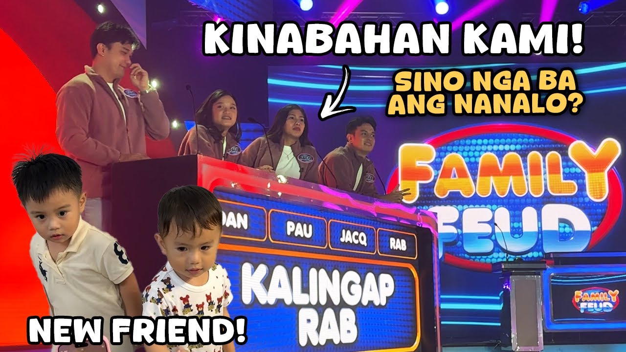 PASILIP SA MGA KAGANAPAN SA FAMILY FEUD! | RABBI, MAY NEW FRIEND SA TECHRAM FAMILY! | Jacq Tapia