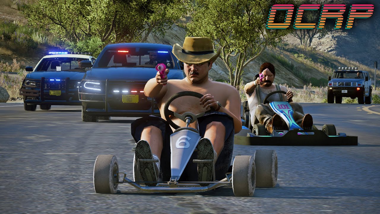 Go Kart Taser Tag in OCRP!