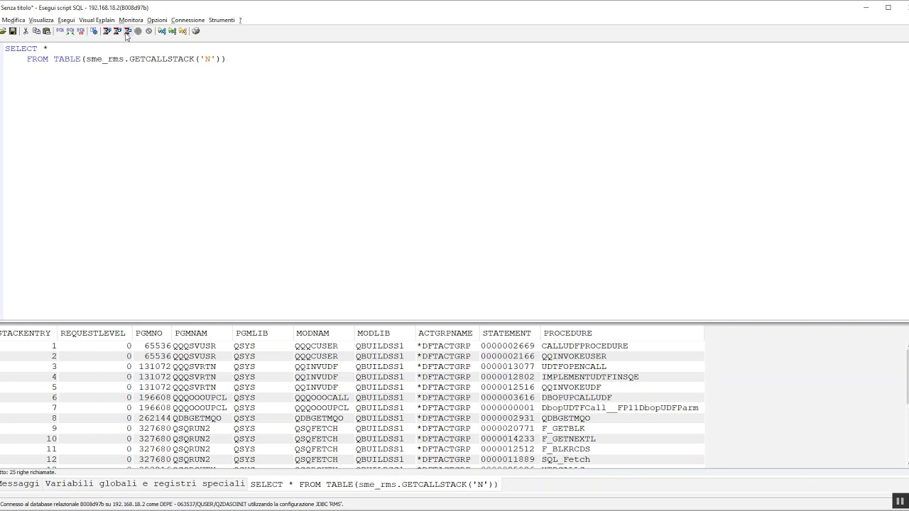 How to debug a RPGLE UDF or UDTF with Rational Rdi