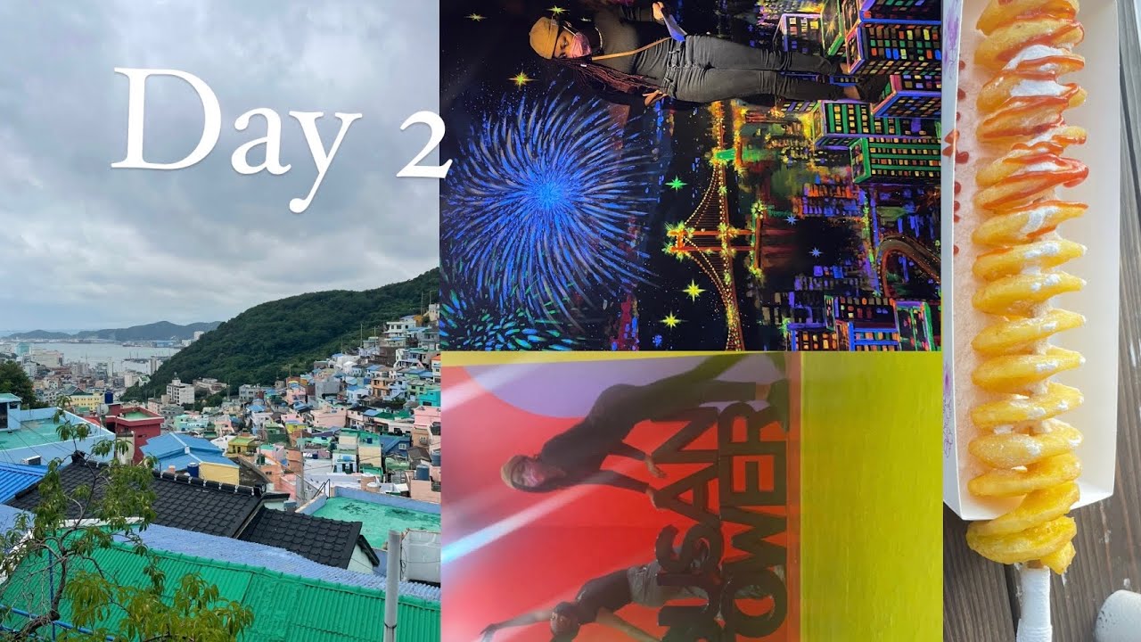 The most colorful village in South Korea #sistertrip #amatuerfoodies #gamcheonculturalvillage