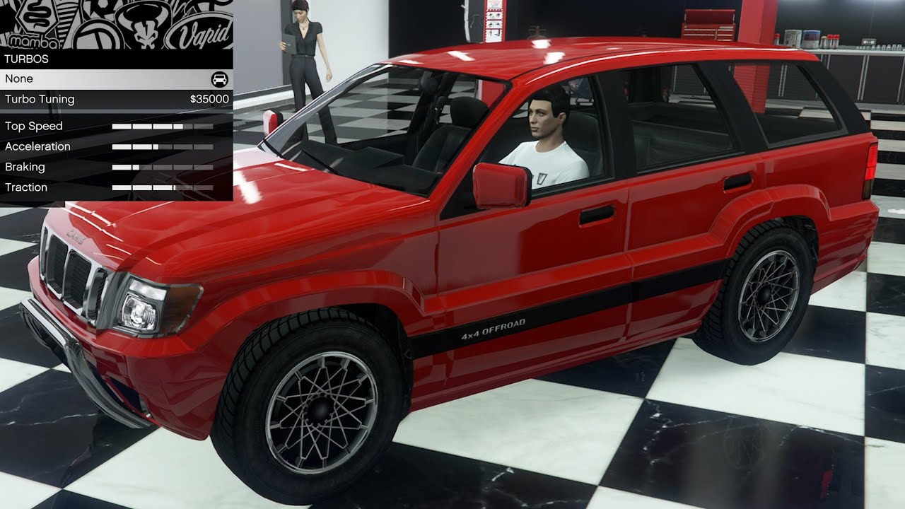 GTA 5 - OG Vehicle Customization - Canis Seminole (Jeep Grand Cherokee)