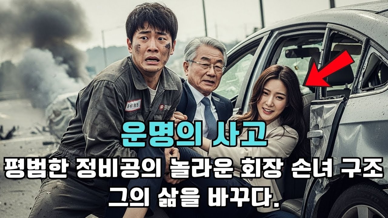 평범한 자동차 정비공이 우연히 조작된 교통사고 현장에서 SH그룹 한대호 회장과 그의 손녀 한서연을 구하게 된다 실화사연ㅣ오디오북ㅣ인생이야기