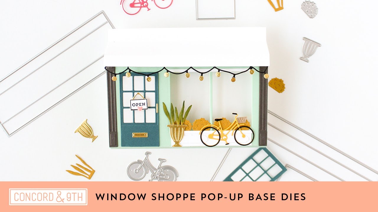Window Shoppe Pop-Up Base Dies