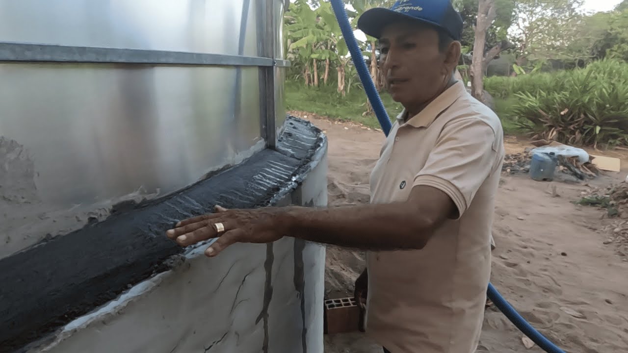 EM DETALHES MAIS UM PROJETO DE TANQUE DE ALUMÍNIO!