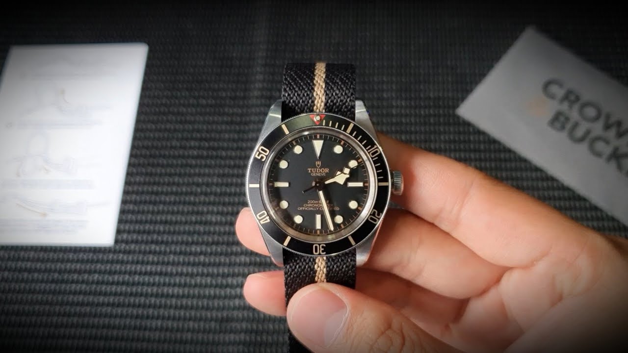Crown and Buckle Chevron Single Pass Watch Strap Review (Tudor Black Bay Fifty Eight)