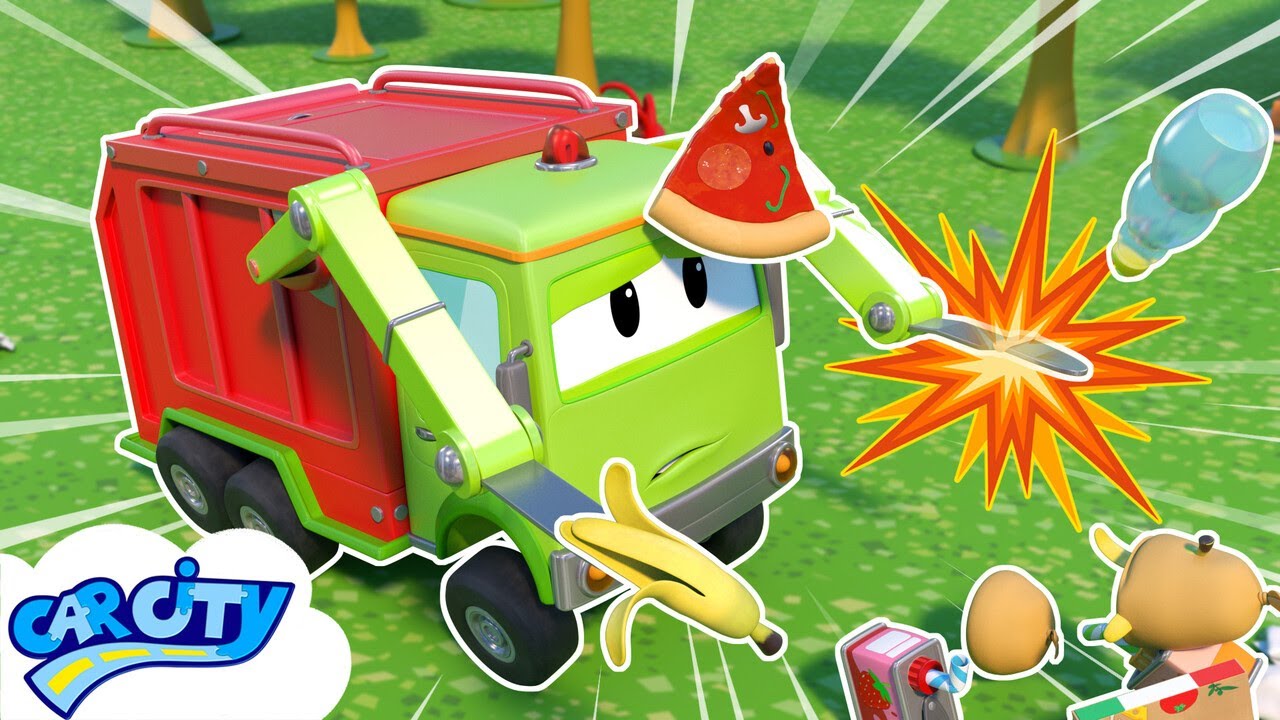 Garbage Truck&rsquo;s forks get blocked! | Car Repair