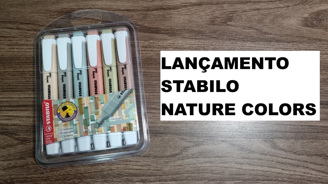 Marca-textos STABILO Nature Colors