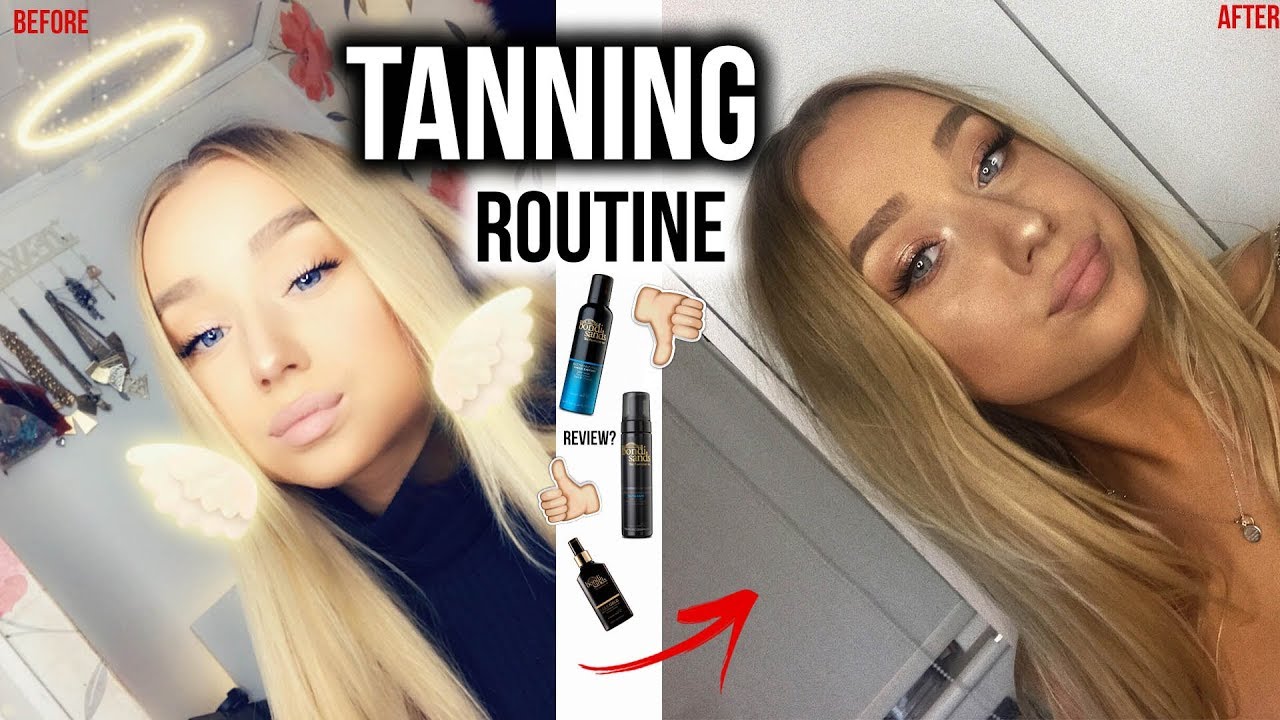 MY TANNING ROUTINE! (+ NEW Bondi Sands Express Tan Review!!!)