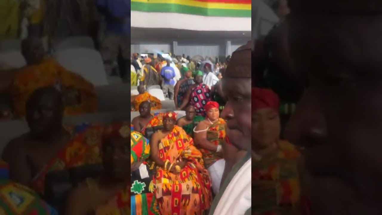 Part.2, National duty. Sampamanhene Nana Samgba Gyafla II representing His Royal Majesty Otumfuo 
