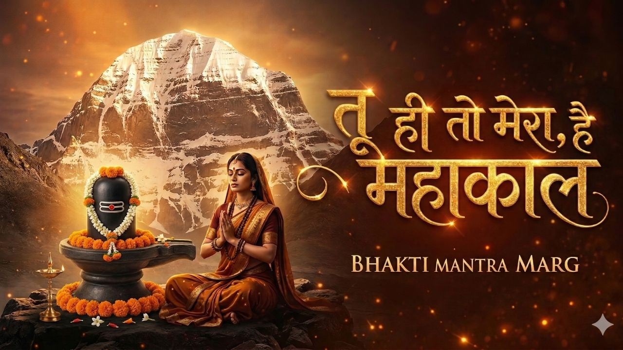 🔱Tu Hi Toh Mera Hai Mahakal 🕉️ | Peaceful & Soulful Shiv Bhajan 🙏| Spiritual Song✨