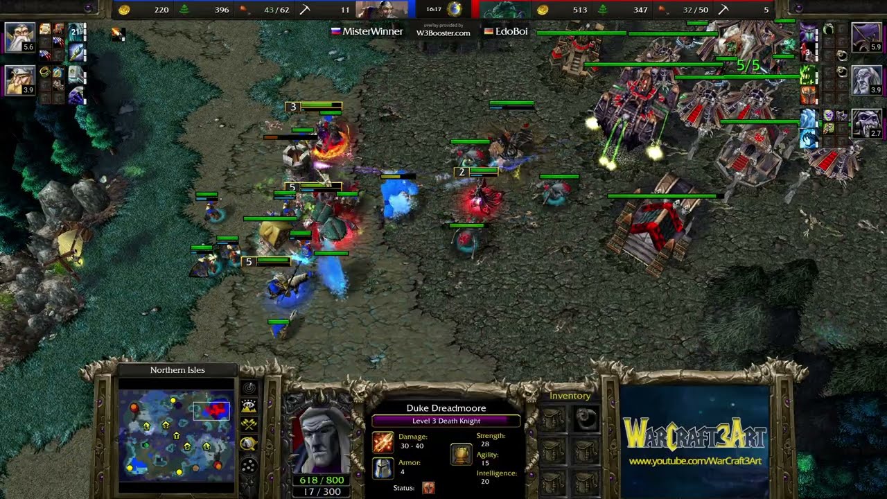 Edo(UD) vs MisterWinner(HU) - Warcraft 3: Classic - RN8828