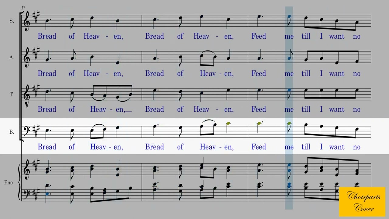 Guide Me, O Thou Great Jehovah  -  Bass