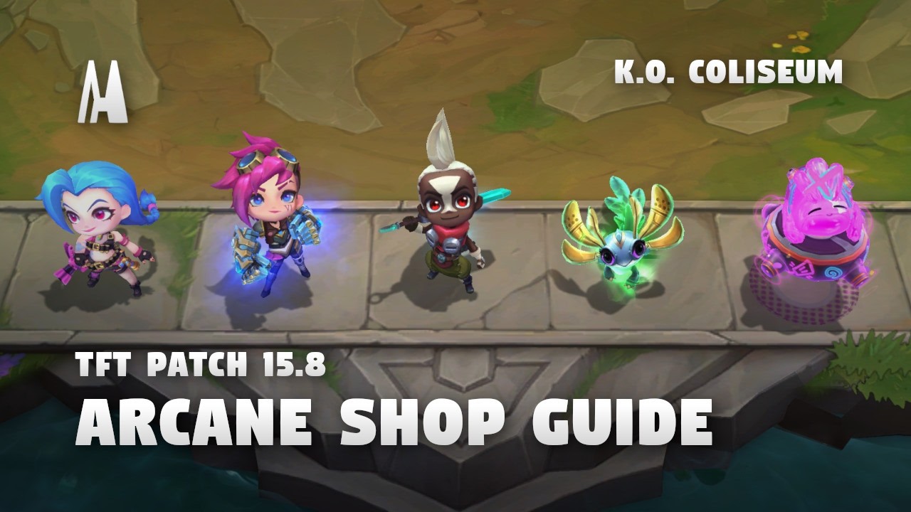 ARCANE SEASONAL SHOP | TFT 15.8