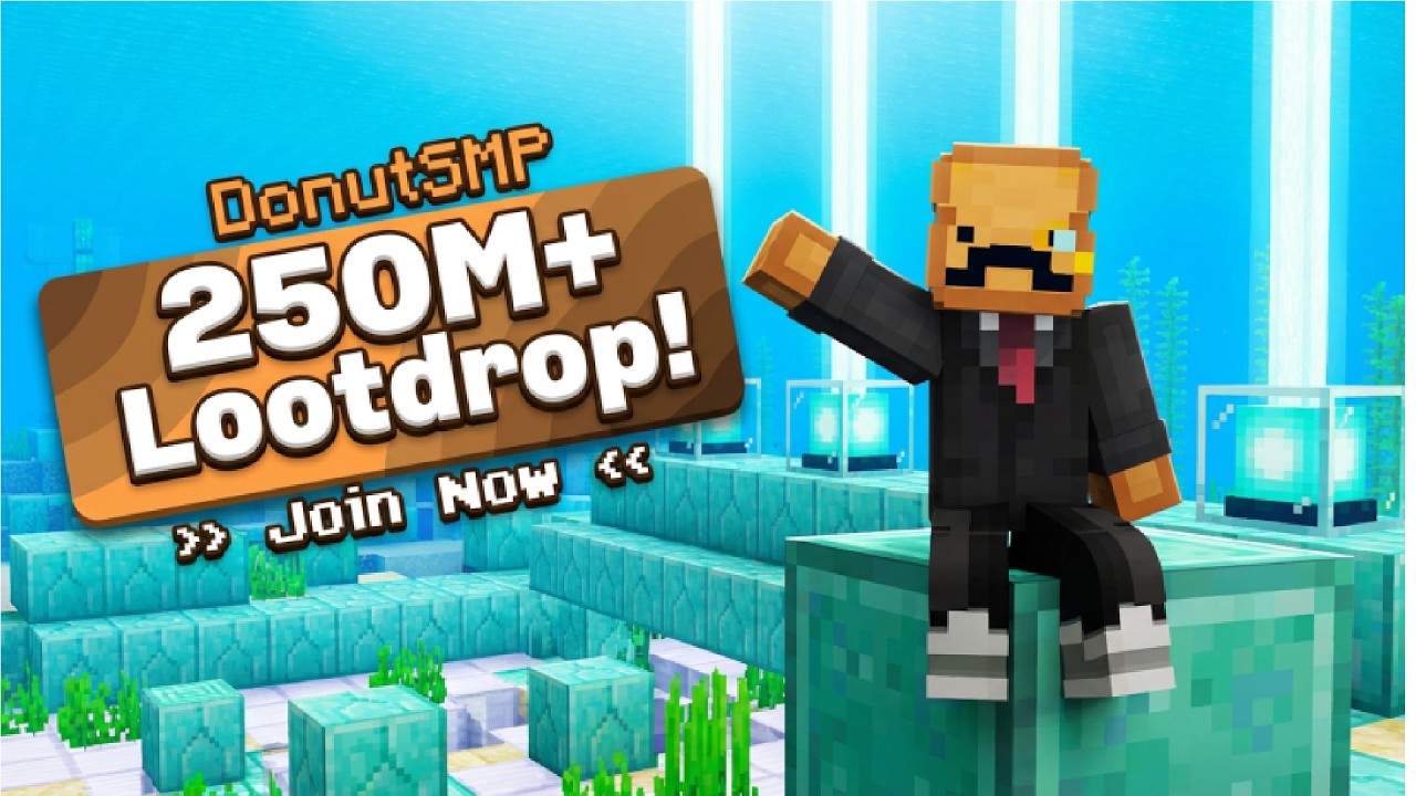 DonutSMP Live | 600m+LootDrop|Jambling later| Rating bases|