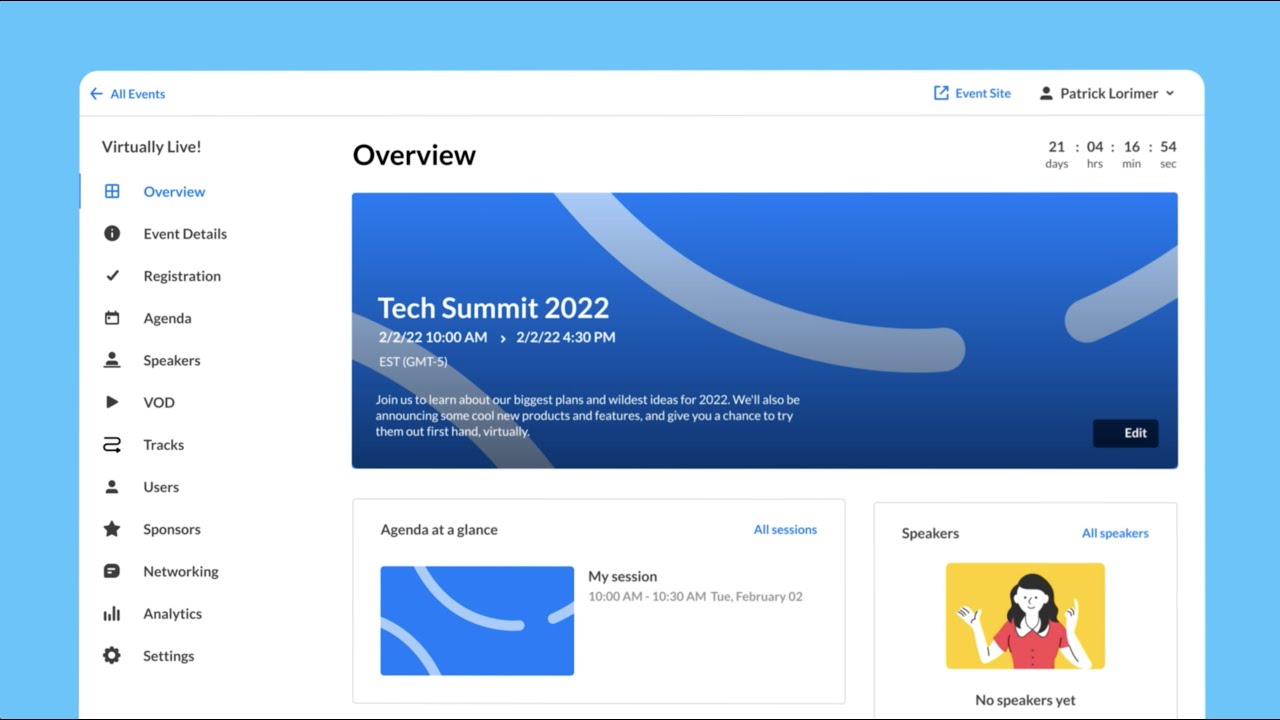 Kaltura's Virtual Events Platform