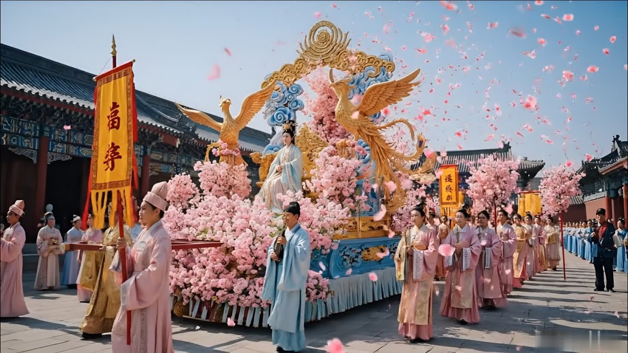 China’s Most Spectacular God Parade 🇨🇳 | Giant Deity Floats & Massive Street Festival