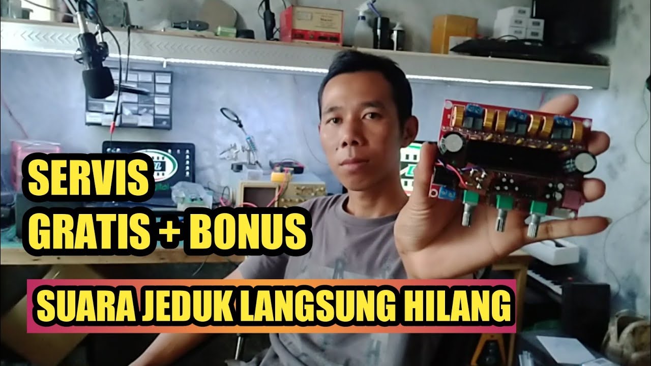 Membuat Anti Jedug Pada Power Class D TPA3116d2