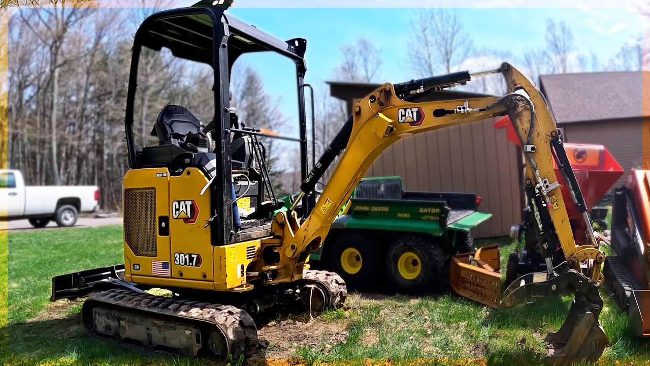 Maintaining A Caterpillar 301.7cr Mini Excavator