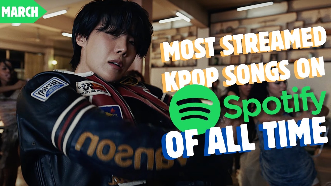 [TOP 200] MOST STREAMED KPOP SONGS ON SPOTIFY OF ALL TIME | MAR 2026