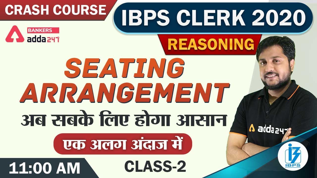 IBPS Clerk 2020 | Reasoning | Seating Arrangement (Part-2) | Adda247