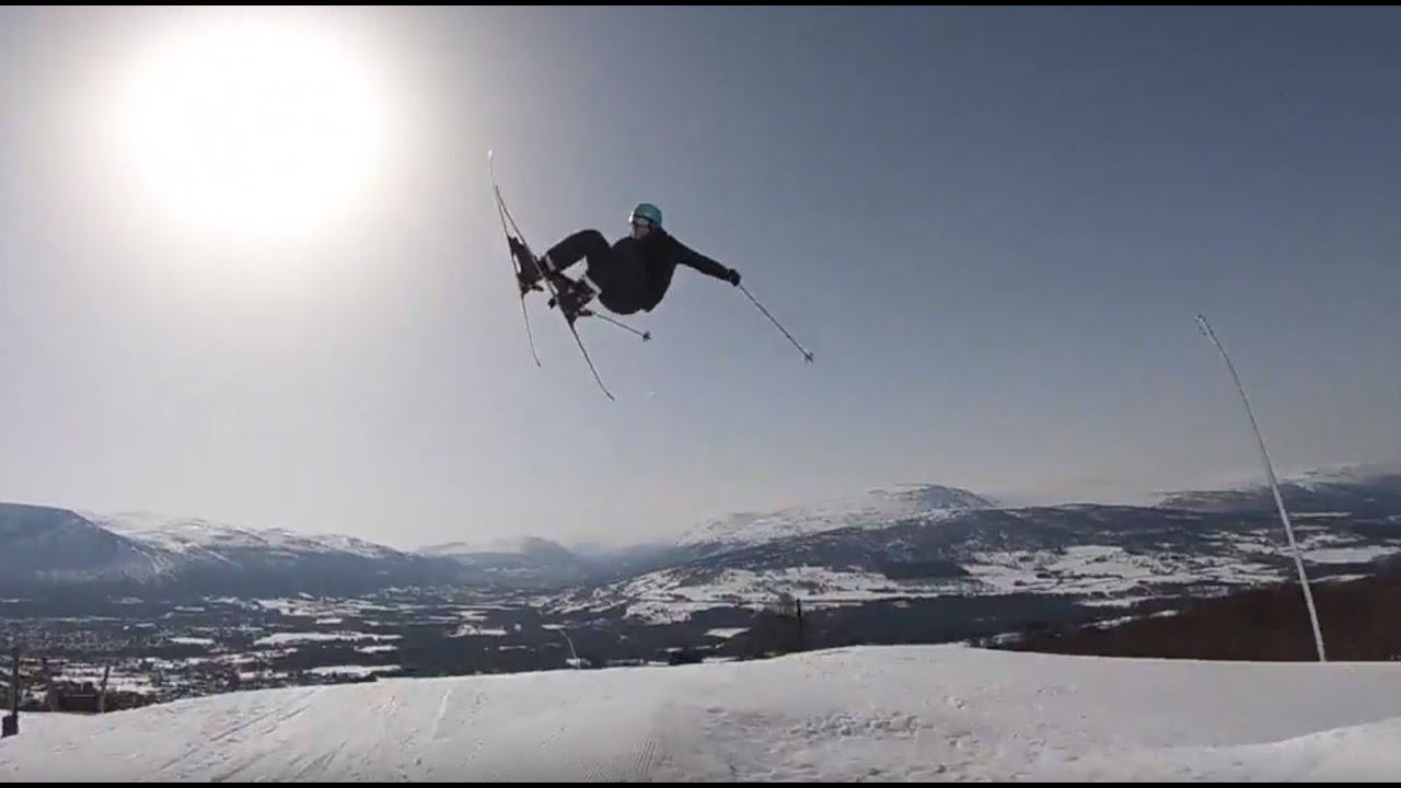 Oppdal & Gråkallparken park skiing season end-shred 2018