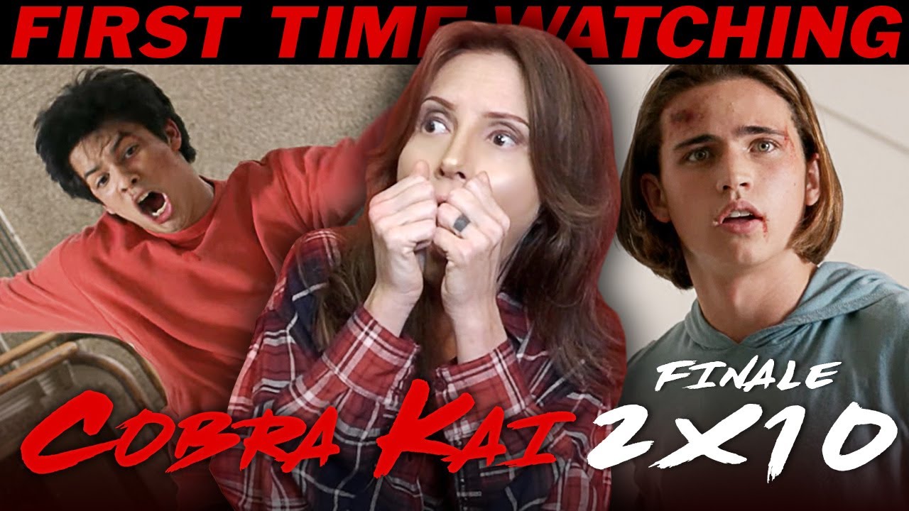 COBRA KAI 2X10 FINALE Reaction (This SCHOOL FIGHT is EPIC!!)