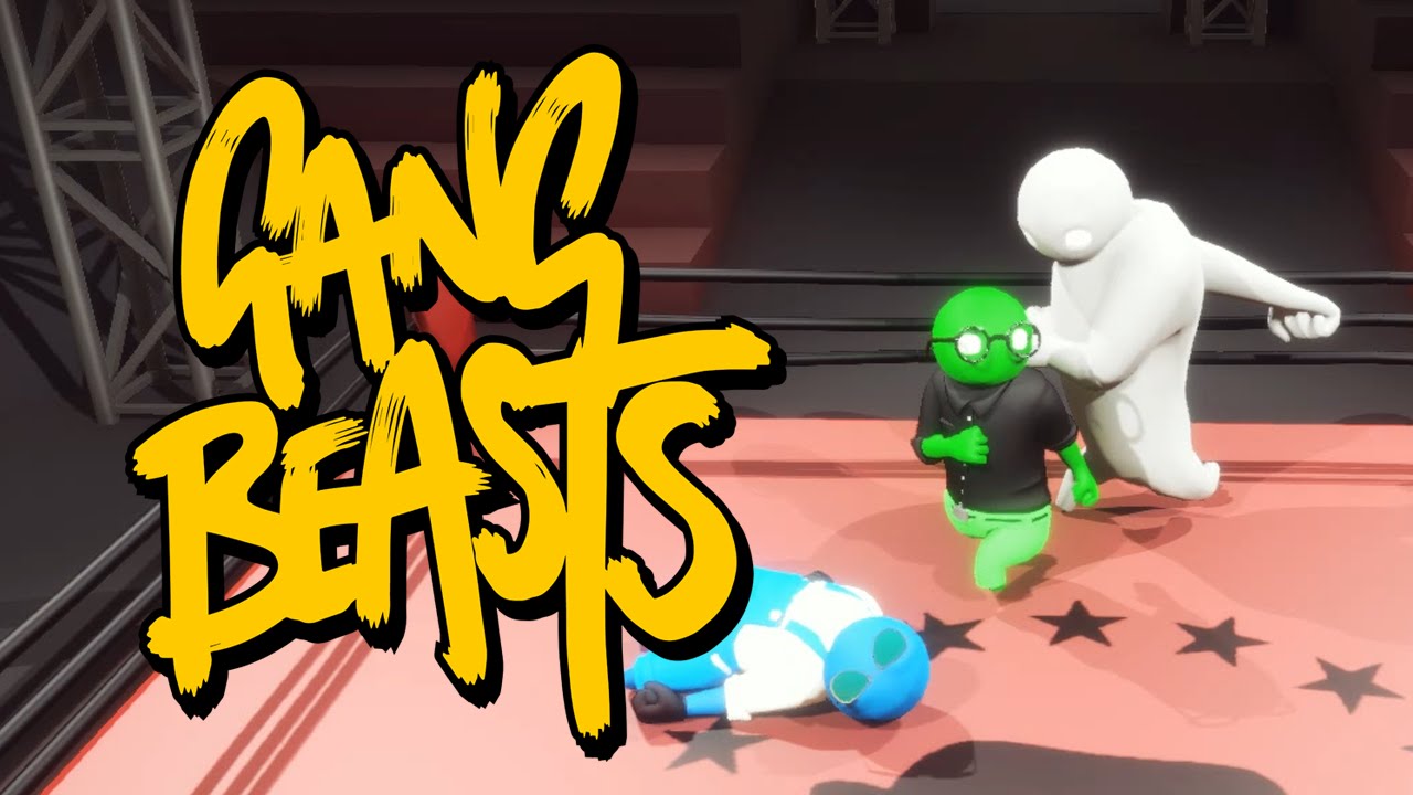 Gang Beasts - БОЙ НА РИНГЕ (Брейн и Даша)