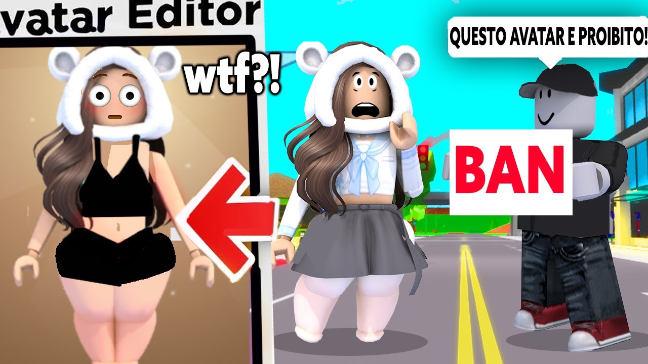 USO GLI AVATAR PIU' PROIBITI BANNABILI SU ROBLOX!