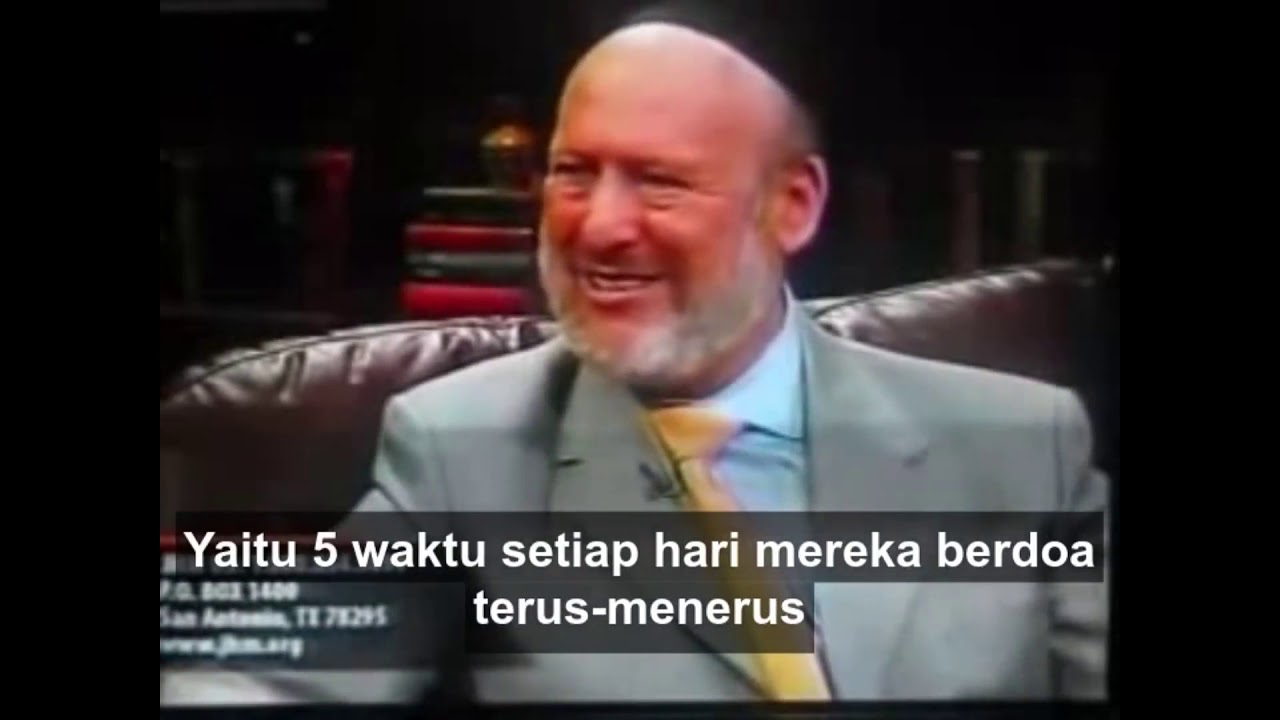 Mengapa   rabi yahudi mengakui muslim di jalan yang benar??? Tonton videonya