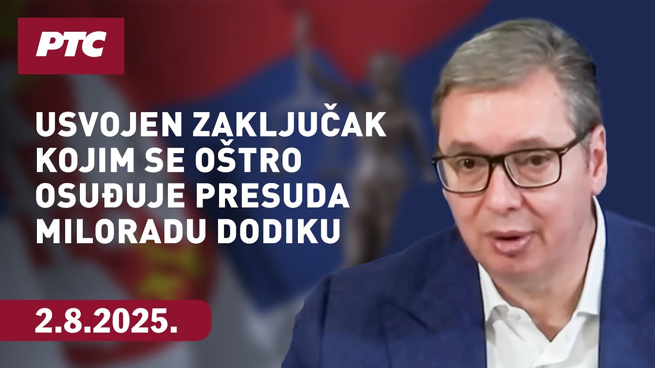 Obraćanje Aleksandra Vučića posle sednice Saveta za nacionalnu bezbednost