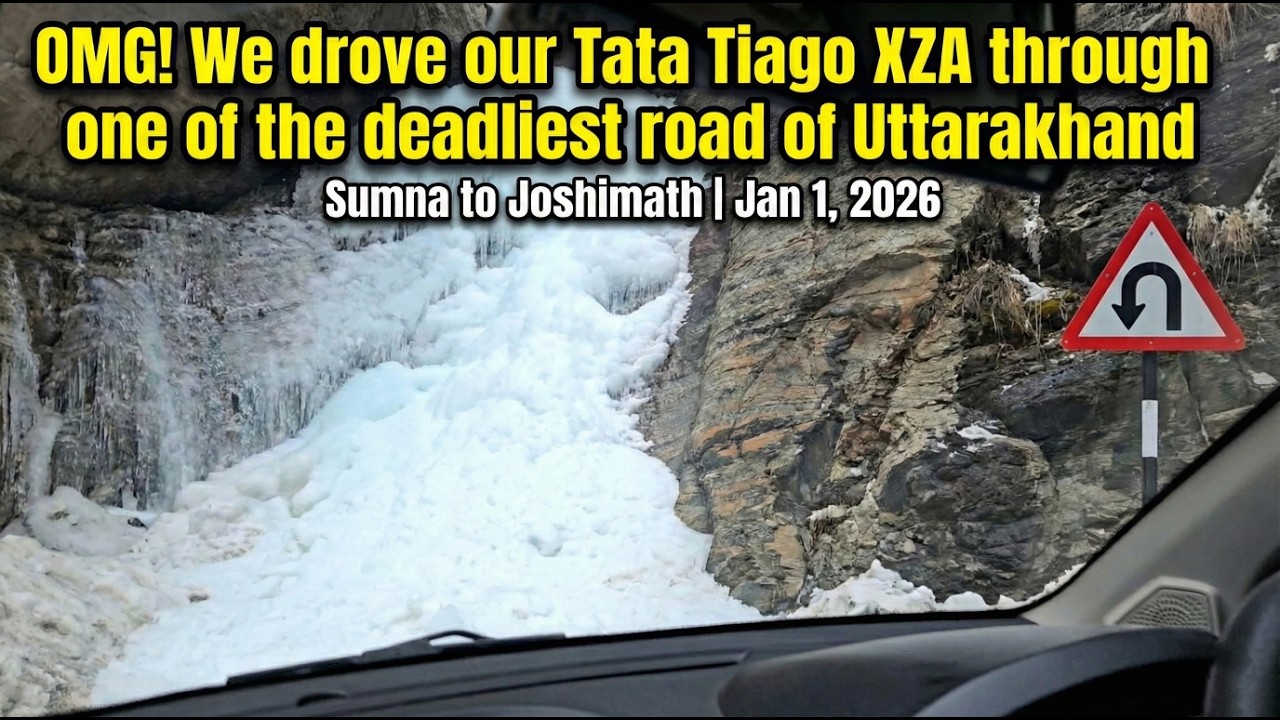 OMG! We drove our Tata Tiago XZA through one of the deadliest road of Uttarakhand