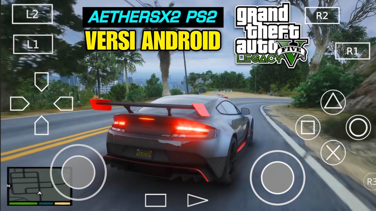 Grand Theft Auto V Legacy PS2 HD UPDATE (AetherSx2) ANDROID Offline