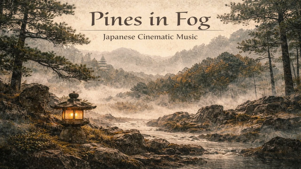 Pines in Fog | Japanese Cinematic Ambient &ndash; IBUKI