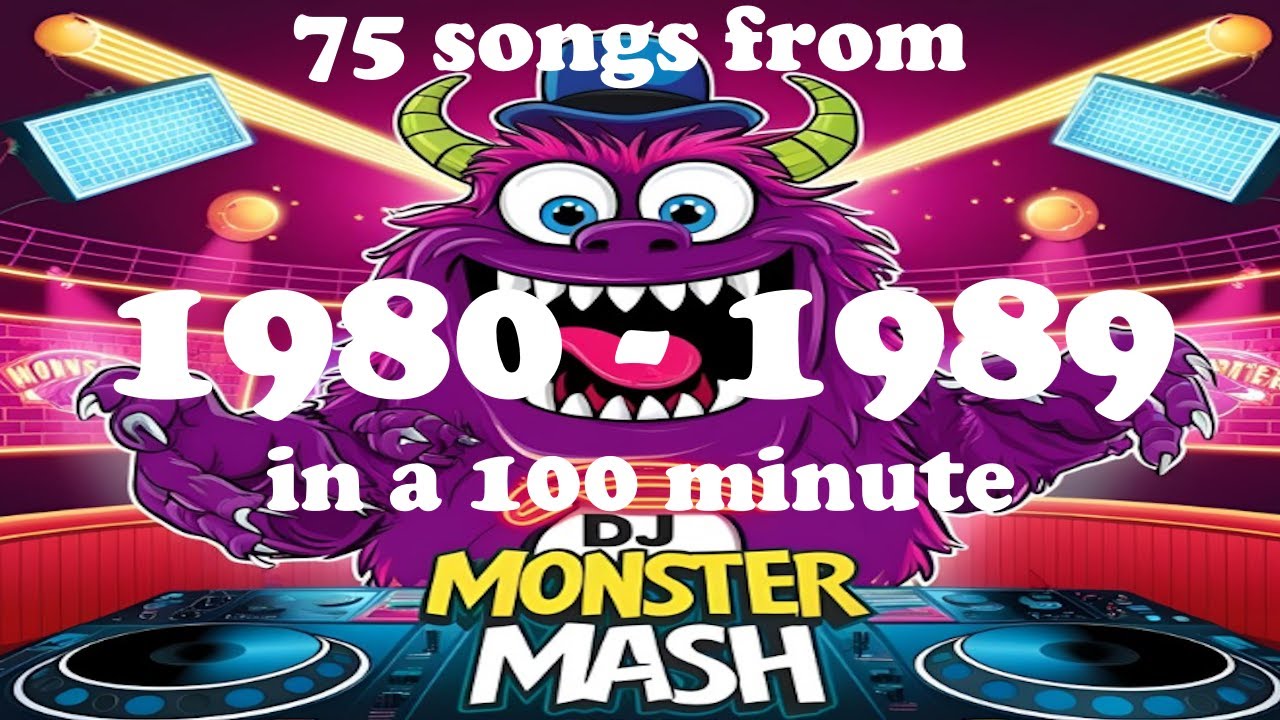 75 Iconic 80s Hits Mashed into a 100 minute Ultimate House Banger!