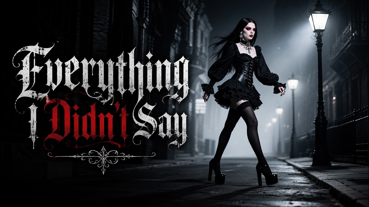 Everything i didn’t Say  (Darkwave Gothic Rock Dance Track)