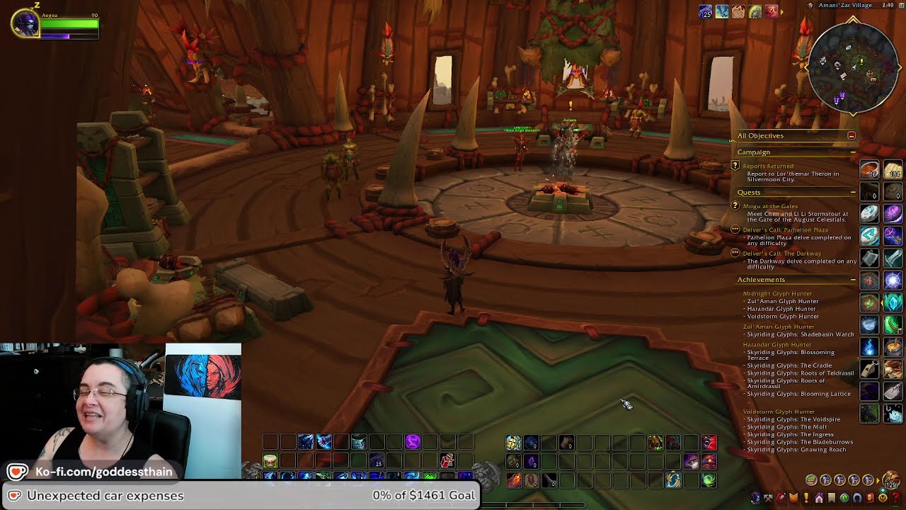 Day 475A (WoW) - Haranir allied race unlock, Unbound Earthen, and Dragonflight plans