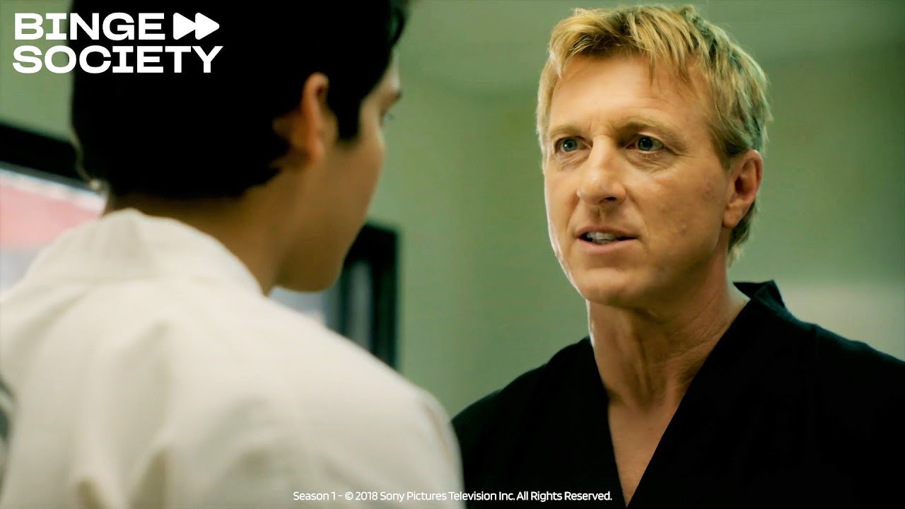 Today you're all gonna be punched in the face | Cobra Kai (Season 1, Episode 7)